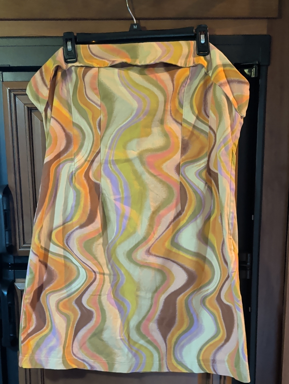 Wild Fable Multicolor Swirl Mini Dress in Orange, Yellow, Purple